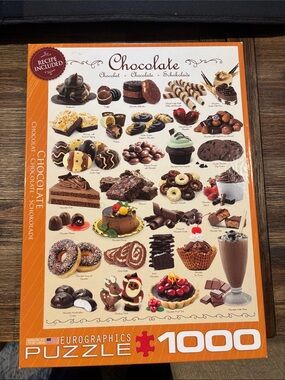EuroGraphics Chocolate 1000-Piece Puzzle - Orange